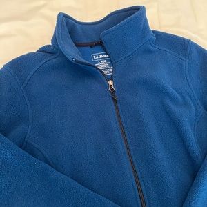 L.L Bean full zip fleece jacket